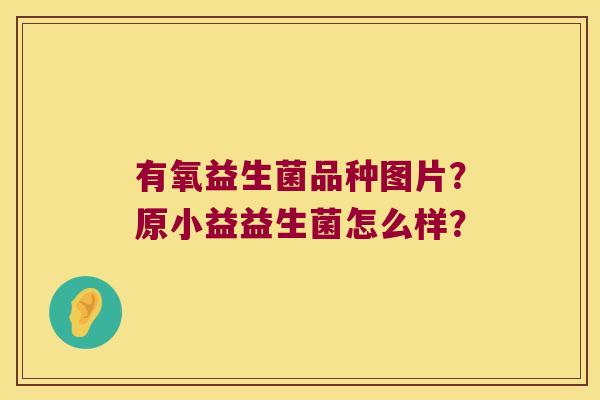 有氧益生菌品种图片？原小益益生菌怎么样？