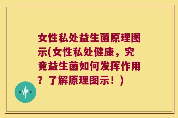 女性私处益生菌原理图示(女性私处健康，究竟益生菌如何发挥作用？了解原理图示！)
