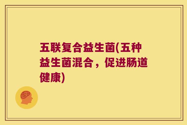 五联复合益生菌(五种益生菌混合，促进肠道健康)