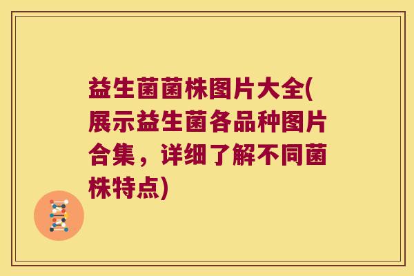 益生菌菌株图片大全(展示益生菌各品种图片合集，详细了解不同菌株特点)